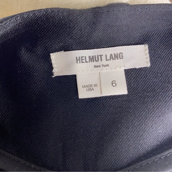 HELMUT LANG Cowl Neck Black Dress - Picture 9 of 9